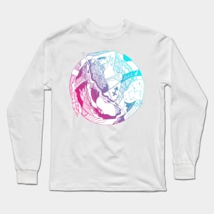 Dual Color Sagittarius Beauty Long Sleeve T-Shirt